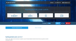 Desktop Screenshot of harikayemek.com