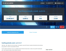 Tablet Screenshot of harikayemek.com